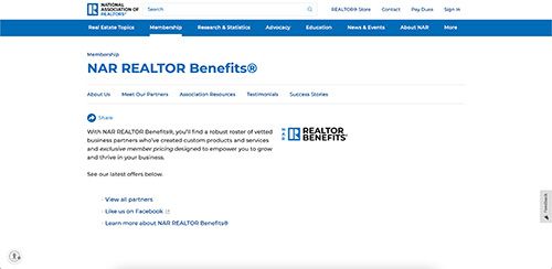 NAR REALTOR Benefits®